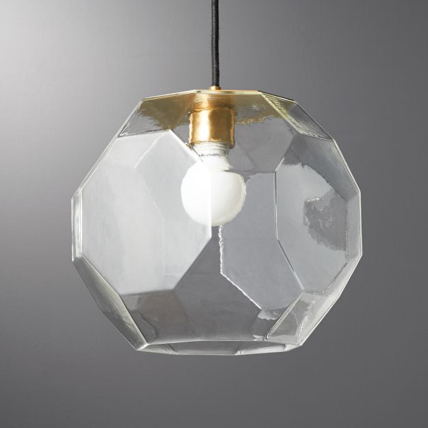 Download Flat Glass Pendant Light + Reviews | CB2