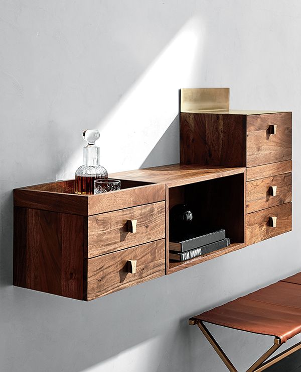 Seven Modern Floating Shelf Ideas Cb2 Style Files