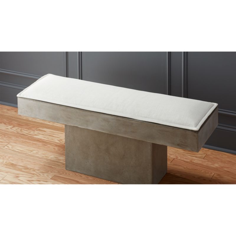 fuze narrow bench cushion CB2