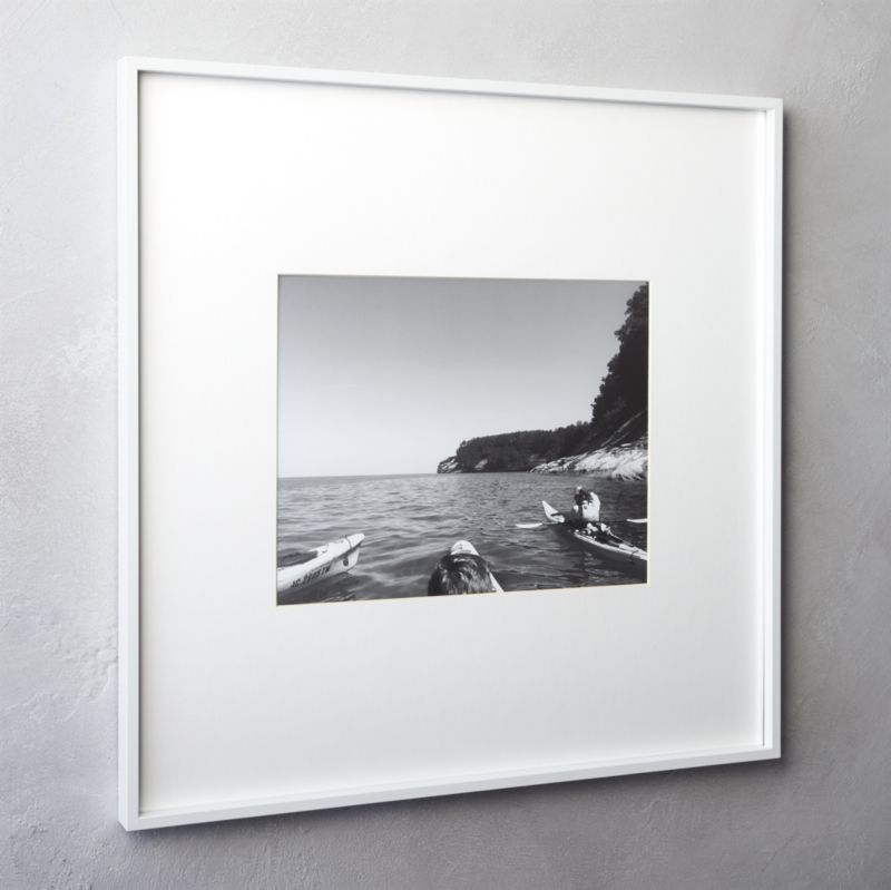 11x14 Picture Frames CB2   Gallery White 11x14 Picture Frame 