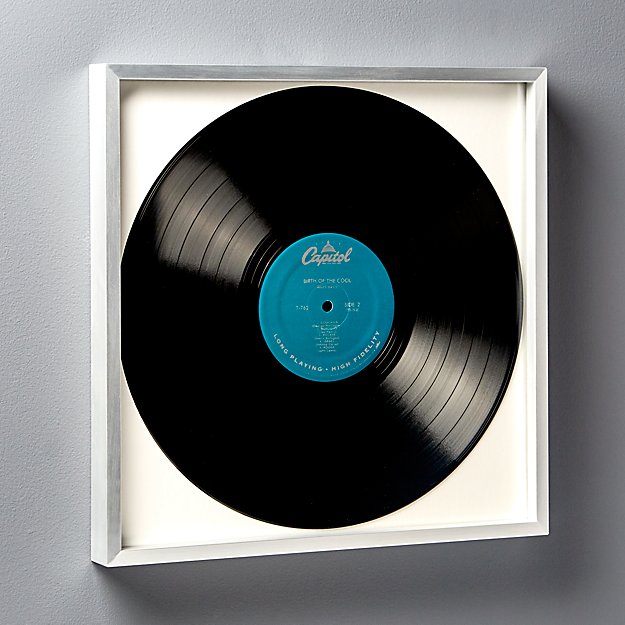 Gallery Silver Record Frame CB2