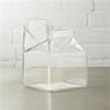 glass milk carton creamer