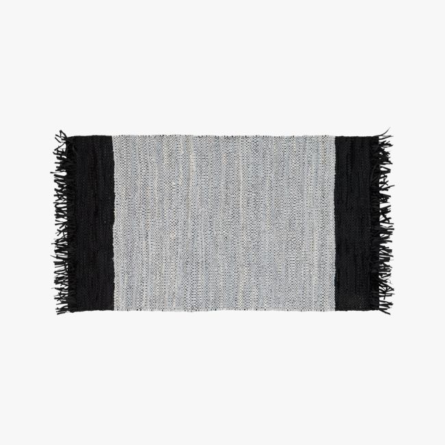 在线设计师其他灰色皮革盛装舞步地毯3 'x5