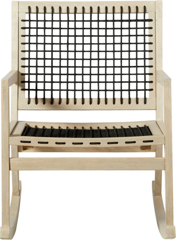 Cb2 outdoor deals rocking chair