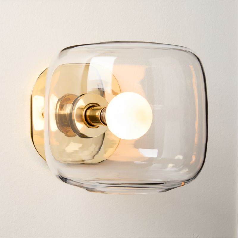 Neptune Travertine Wall Sconce