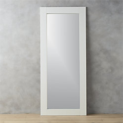 hanging leaning grey 32 quot x76 quot floor mirror cb2 hanging leaning grey 32 quot x76 quot floor mirror cb2