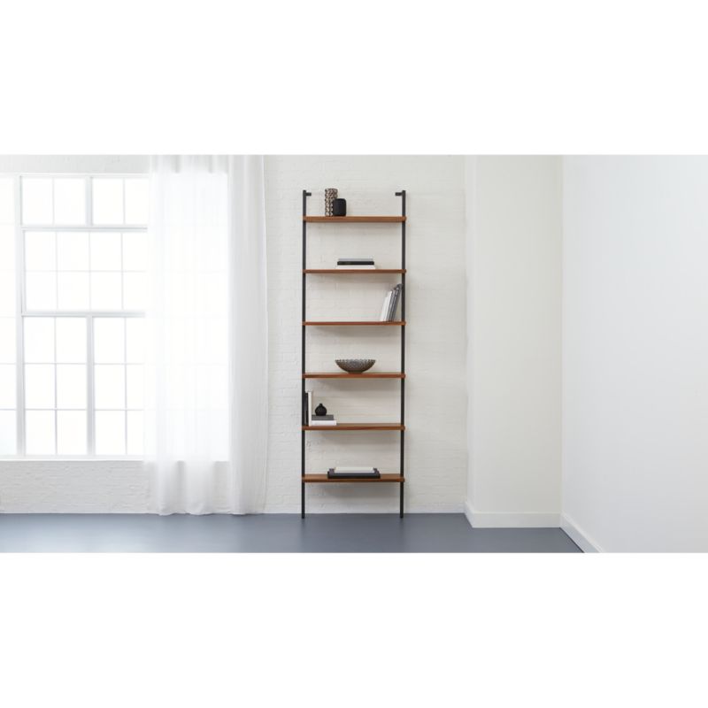 helix large wall mounted bookcase | CB2