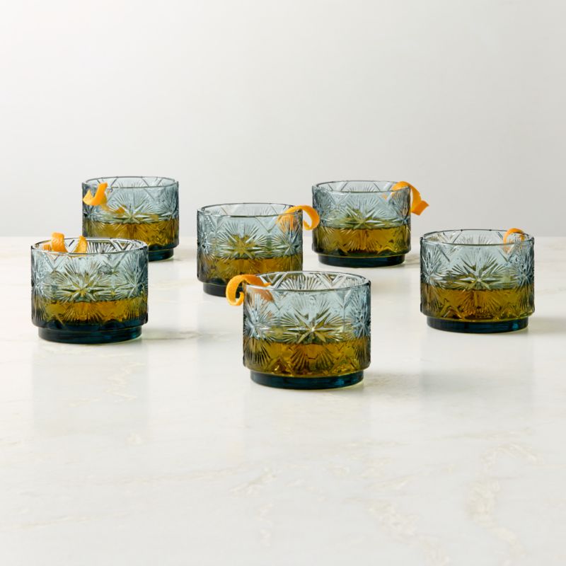 Vincent Double Old-Fashioned Glasses Set of 4