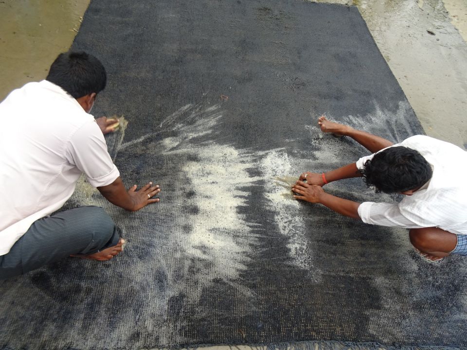 Backstory The HillSide Disintegrated Floral Rug Idea Central CB2 Blog