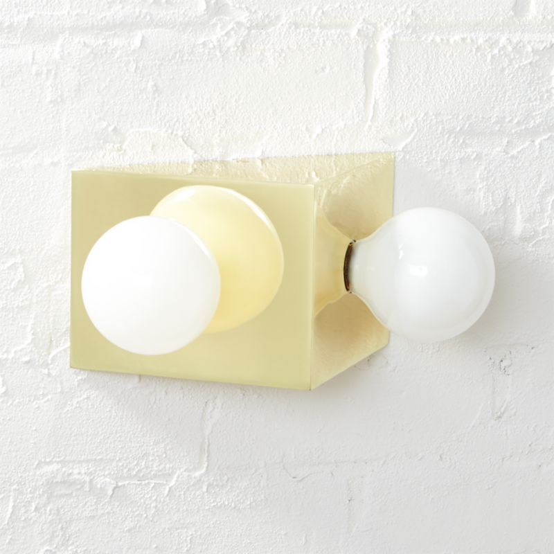 hollywood small sconce CB2