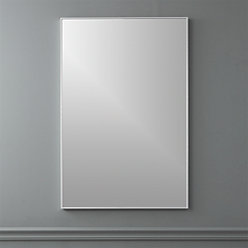Rectangular Wall Mirror croft brass rectangular mirror | cb2 Rectangular Wall Mirror croft brass rectangular mirror | cb2
