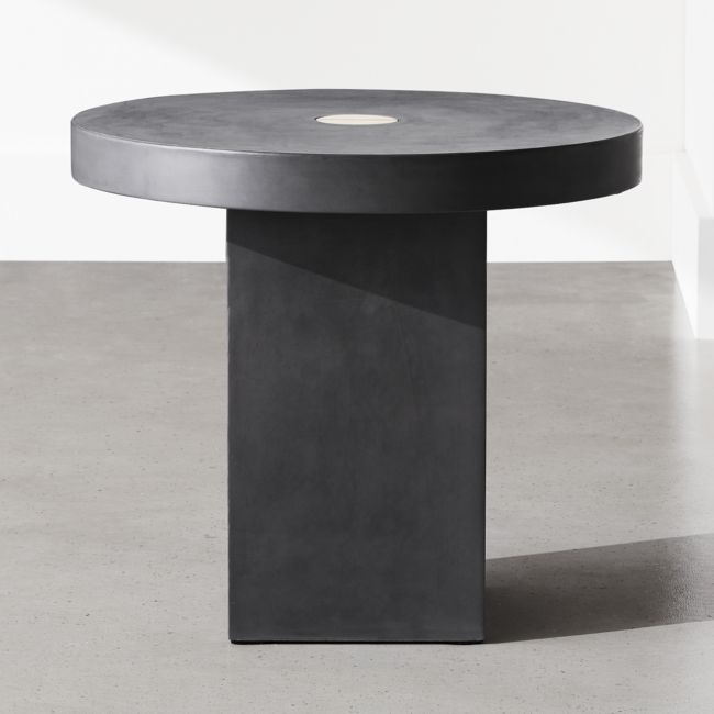 Online Designer Combined Living/Dining Boom Cement Side Table