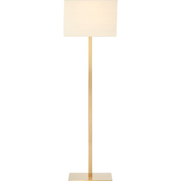 john metallic bronze floor lamp CB2