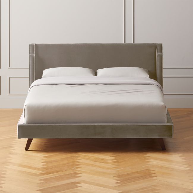 Julia Queen Bed From Cb2 Accuweather, Cb2 Andes Acacia Queen Bed Frame