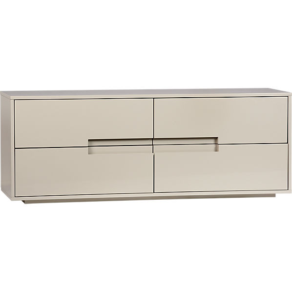 latitude oat low dresser in bedroom furniture  CB2