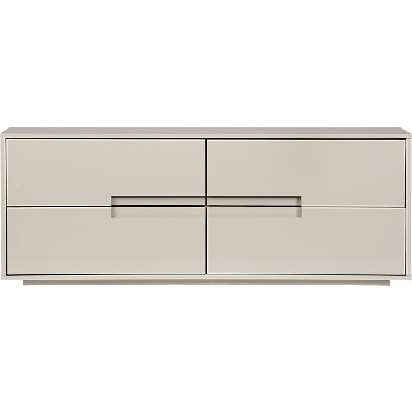 latitude oat low dresser in bedroom furniture  CB2