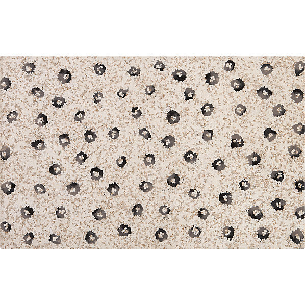 lava dot rug in rugs  CB2