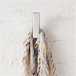 leaning edge aluminum wall hook