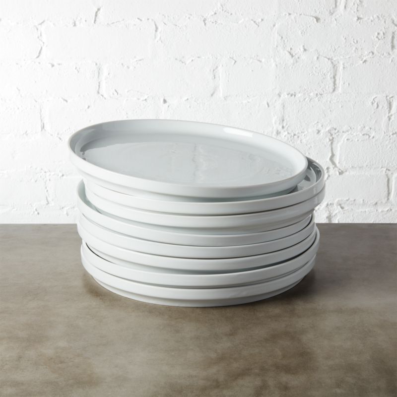 Ledge Porcelain Dinner Plate Set + Reviews CB2