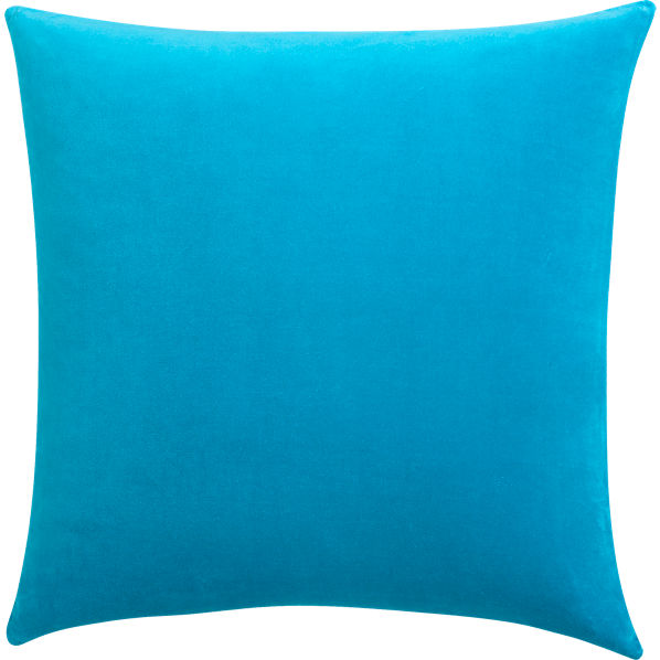 leisure blue 23 pillow in pillows  CB2