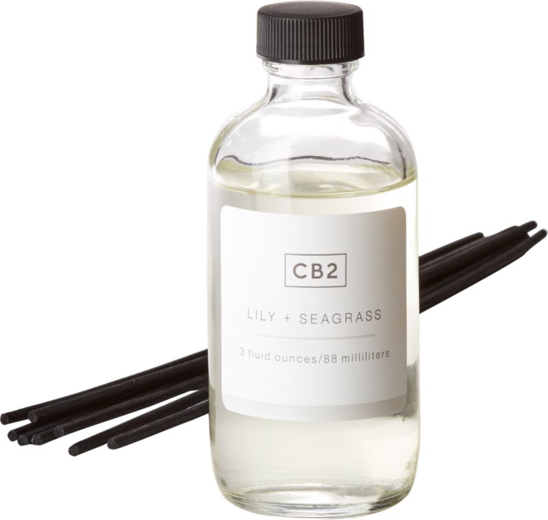 lily and seagrass reed diffuser