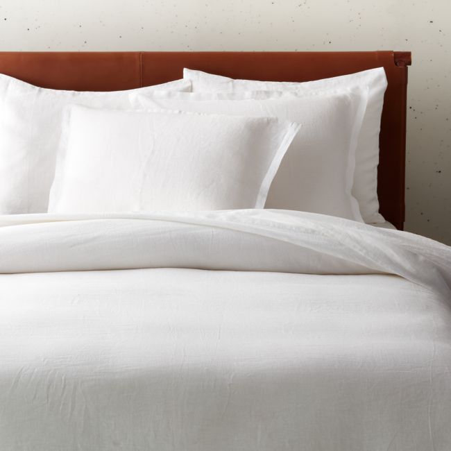 Online Designer Bedroom Linen White Full/Queen Duvet Cover