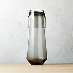 Liv Smoke Glass Carafe