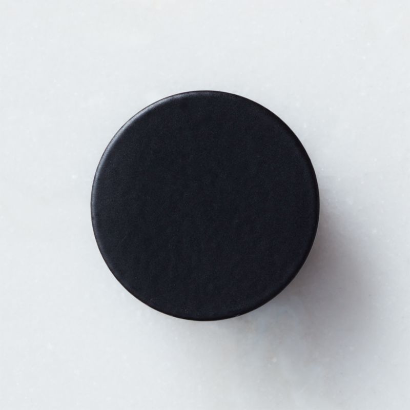 Colton Angled Black Knob