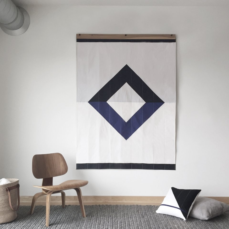 Quilt totes — Modern quilted wall art and goods inspired by the