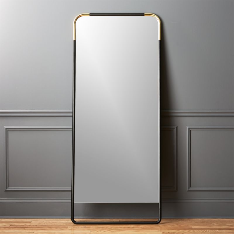 gold mirrors CB2