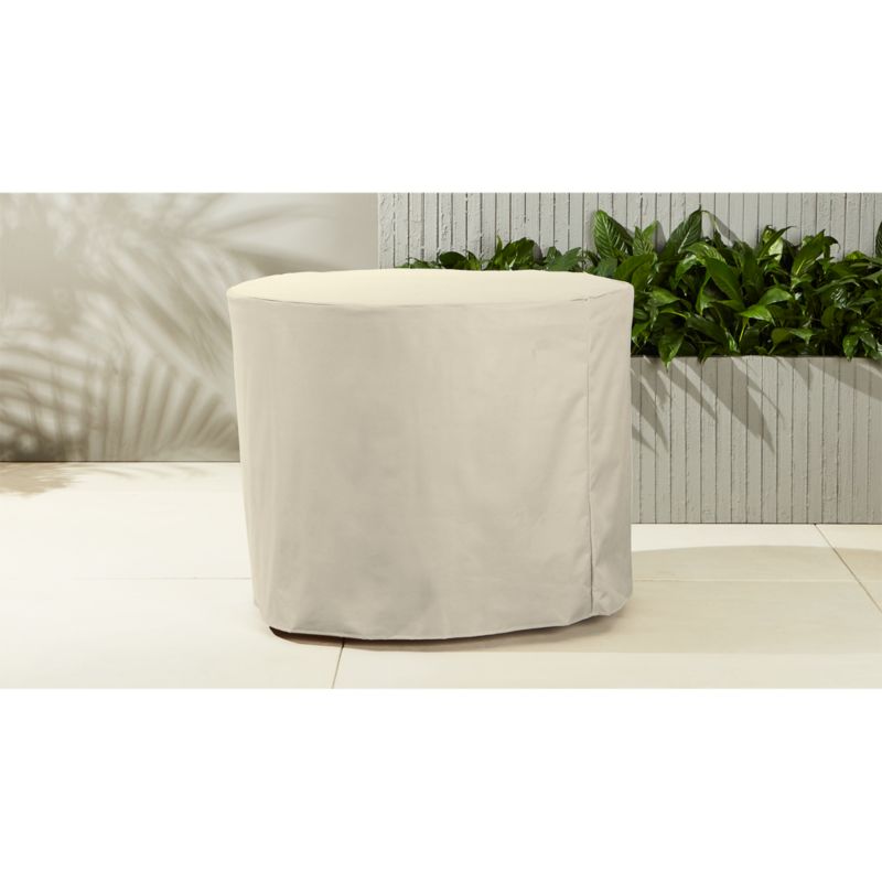 marble waterproof bistro table cover CB2