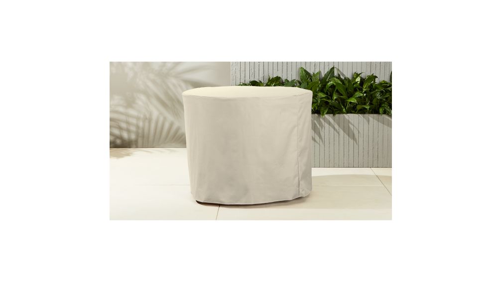 marble waterproof bistro table cover + Reviews | CB2