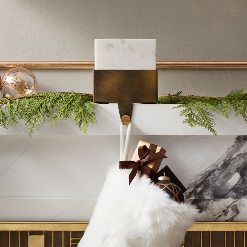 Marble Stocking Holder