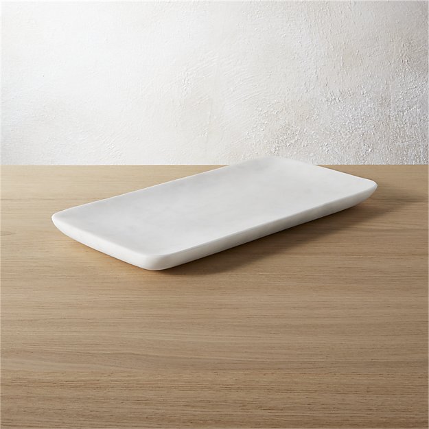 marble tank tray CB2