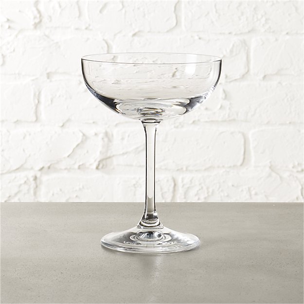marie coupe cocktail glass CB2