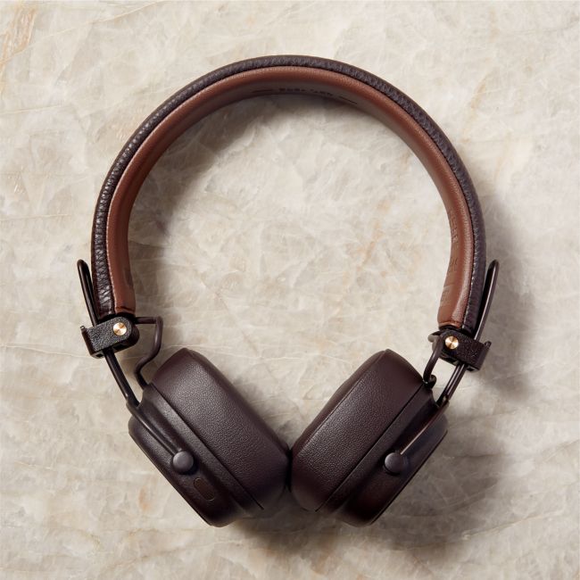 Marshall Major V Brown On-Ear Bluetooth Headphones 2