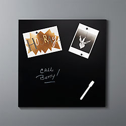 matte black magnetic-dry erase board