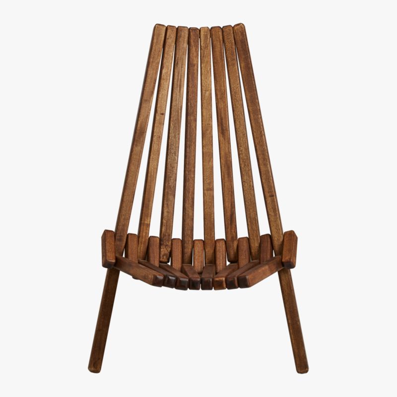 Maya Wood Outdoor Chair