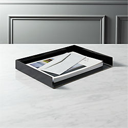 mcqueen black letter tray