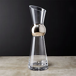 Mirror Ball Gold Pitcher