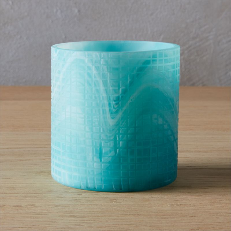 mist tea light candle holder CB2