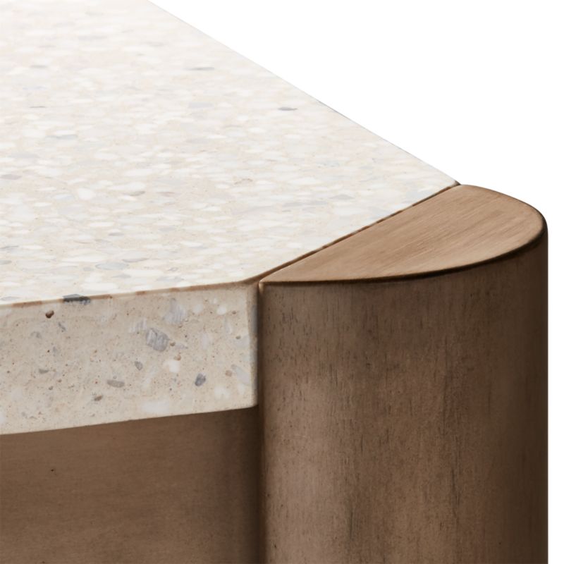 Cb2 terrazzo dining deals table