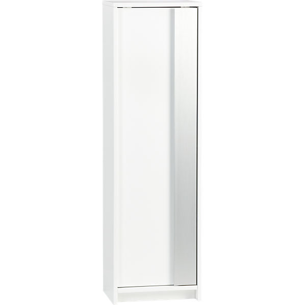 monolith white cabinet in bedroom furniture  CB2