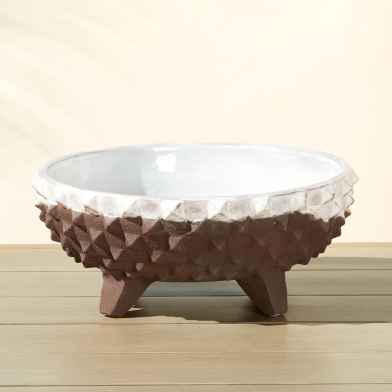 monterrey white planter | CB2