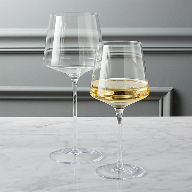 muse wine glasses CB2