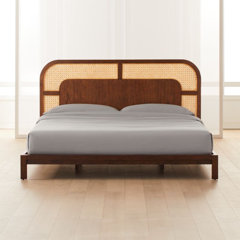 Davison Fluted Wood King Bed