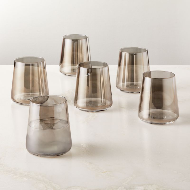 Vincent Double Old-Fashioned Glasses Set of 4