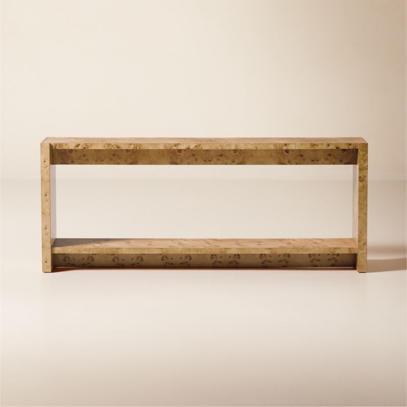 Daybreak 54" Light Ash Wood Console Table
