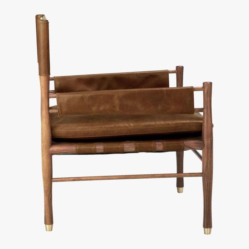 Nomad leather safari chair new arrivals