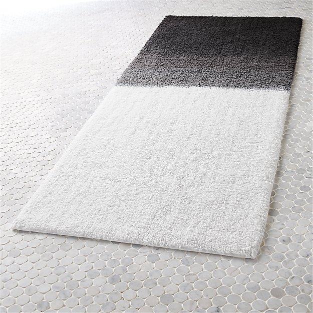 ombre bath runner CB2
